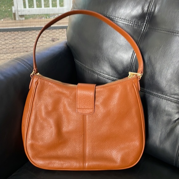 Talbots Leather Shoulder Bag - Picture 2 of 7